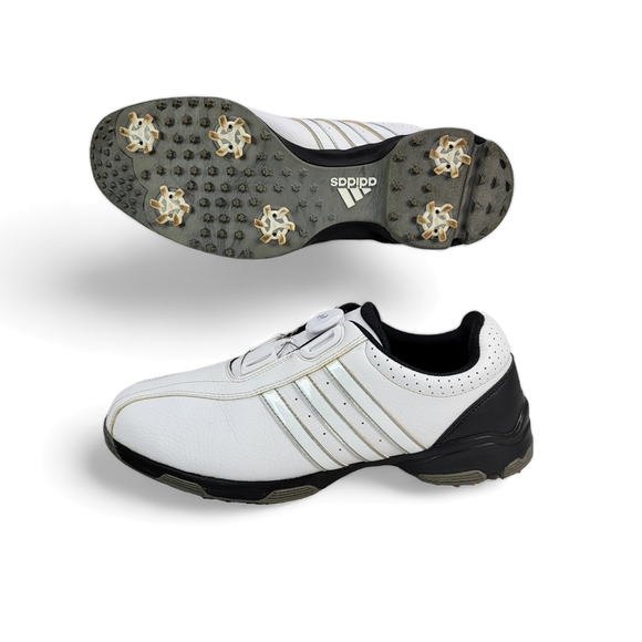adidas Other - Gently used Adidas 360 Traxion BOA Golf Shoes, size 10, colors White/Black, no r